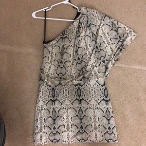 Jessica Simpson Snakeskin Dress